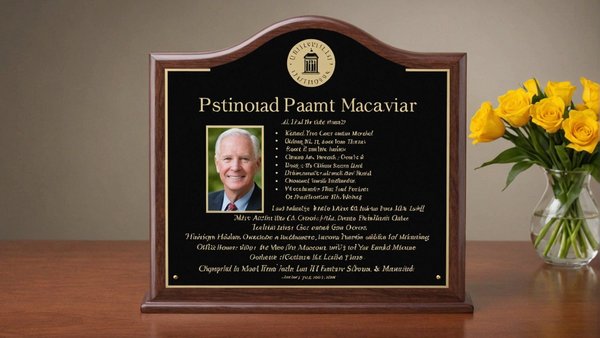 Plaque funéraire personnalisée : options et matériaux